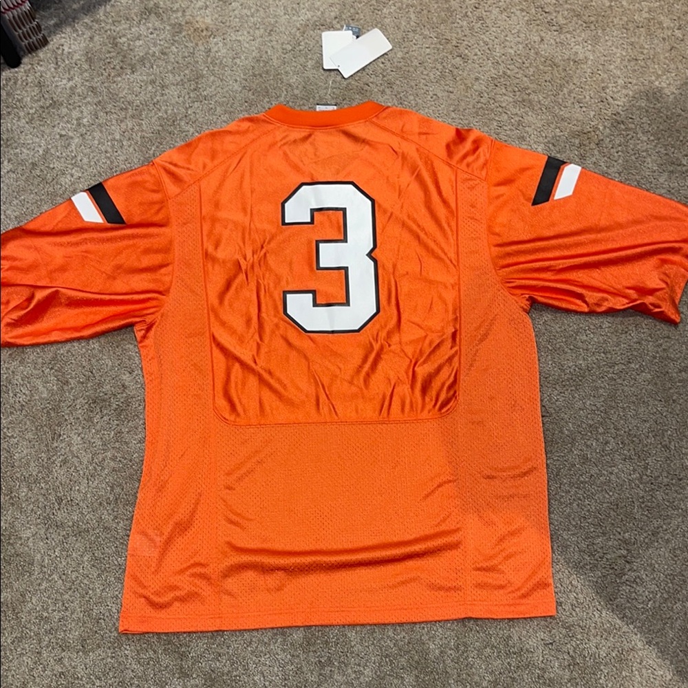 Nike Men's Orange Oklahoma State Cowboys Jersey (NWT) - Picture 5 of 5